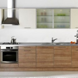 Kahve Krem Mutfak Dolabı