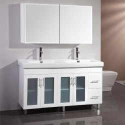 Çift Lavabolu Banyo Dolabı