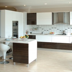 Beyaz - Ahsaşp Kaplama Mutfak Dolabı