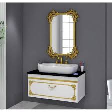 Lüx Beyaz Banyo Dolabı